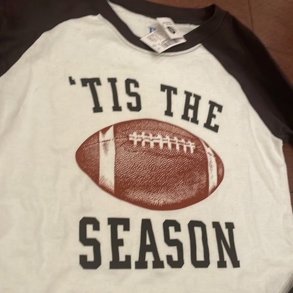 Football Pajama Set - Black and White - Picture 2 of 5